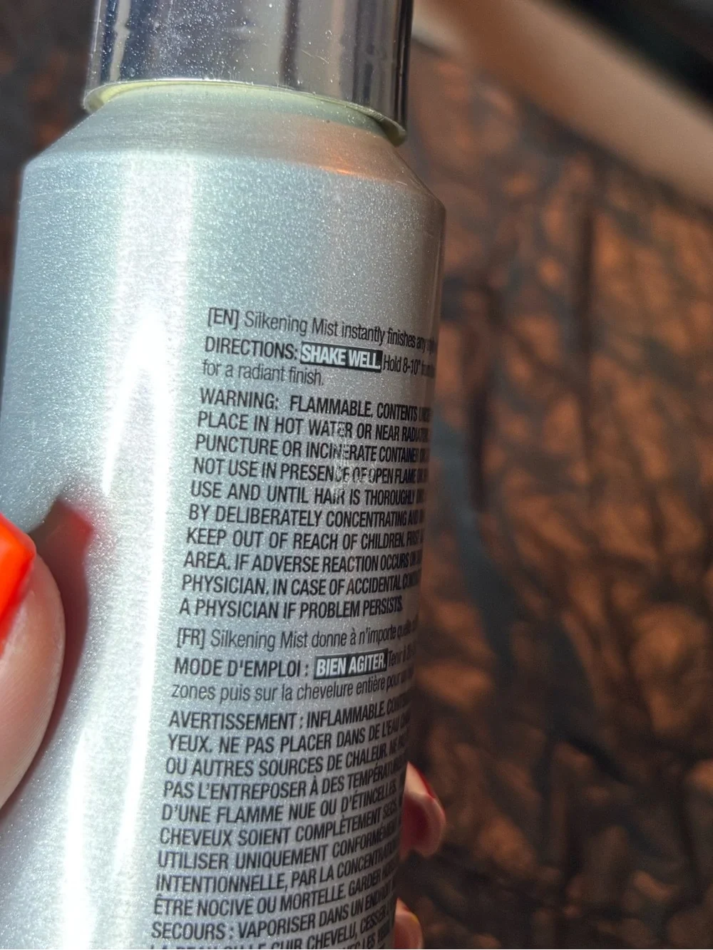 Kenra Silkening Mist Brilliant Shine Spray - Silver NEW